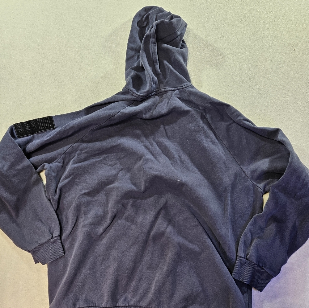 Under Armour Project Rock Hoodie Men’s XL Gray Bull Logo - Picture 9 of 9